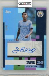 2024-25 TOPPS Manchester City Savinho Base Card Autograph #AUSA【62/99】