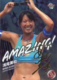 2019 BBM 平成 #A8 浅尾美和(ビーチバレー) 200枚限定 金箔サイン版 AMAZING! インサートカード