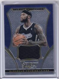 2013-14 Panini Select  Sacramento Kings DeMarcus Cousins Select Swatches #23