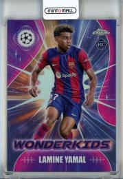 2024-25 Topps Chrome UEFA Club Competitions Lamine Yamal Wonderkids #WK3 FC Barcelona