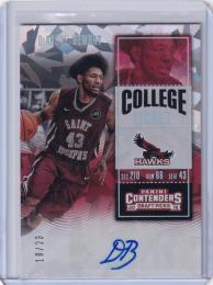 2016-17 Panini Contenders Draft Picks Saint Joseph’s University Deandre’ Bembry Cracked Ice Ticket #118 10/23