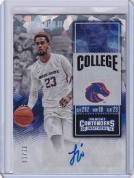2016-17 Panini Contenders Draft Picks Boise State University James Webb  Cracked Ice Ticket #138 01/23