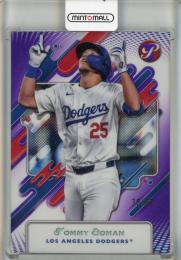 2025 Topps Pristine Tommy Edman Purple Refractors #156【75/99】 Los Angeles Dodgers