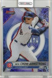 2025 Bowman's Best Pete Crow-Armstrong Purple Lazer Refractors #35【102/250】 Chicago Cubs