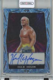 2024 LEAF METAL LEGENDS WRESTLING Hulk Hogan Base Autograph/Light Blue Kaleidoscope/#BA-HH1【6/8】