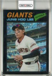 2026 Topps Heritage Jung Hoo Lee Chrome Black Refractors #171【33/77】 San Francisco Giants
