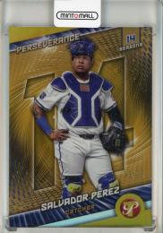 2025 Topps Pristine Salvador Perez Perseverance Gold Refractors #P25【33/50】 Kansas City Royals