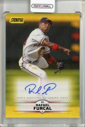 2025 Stadium Club Rafael Furcal Autographs Yellow #SCBARFU Atlanta Braves