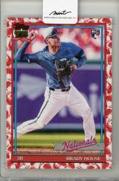 2026 TOPPS SERIES 1 Brady House Koi Fish Parallel#T91-41 Washington Nationals