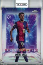 2024-25 Topps Chrome UEFA Club Competitions Lamine Yamal Wonderkids #WK1 FC Barcelona