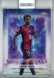2024-25 Topps Chrome UEFA Club Competitions Lamine Yamal Wonderkids #WK1 FC Barcelona