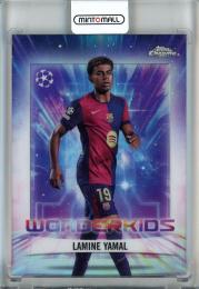 2024-25 Topps Chrome UEFA Club Competitions Lamine Yamal Wonderkids #WK1 FC Barcelona
