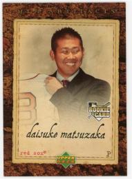 2007 Artifacts #77 Daisuke Matsuzaka RC