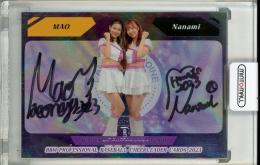 2023 BBM プロ野球チアリーダーカード DANCING HEROINE-舞- Nanami & MAO 直筆サインカード【09/10】 ホークスオフィシャルダンス&パフォーマンスチームHoneys
