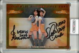 2024 BBM プロ野球チアリーダーカード DANCING HEROINE 高坂咲舞 & 山田かのん 直筆サインカード【08/15】 読売巨人軍公式マスコットガールVENUS