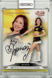 2024 BBM プロ野球チアリーダーカード DANCING HEROINE Ayana 直筆サインカード【62/90】 阪神タイガースオフィシャルファンサービスメンバーTigersGirls