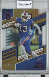 2022 Panini Donruss Elite Football Gabriel Davis Base/Aspirations Die-Cut/#51【3/24】