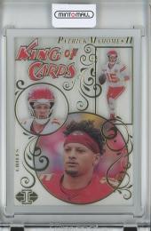 2023 PANINI ILLUSIONS FOOTBALL Patrick Mahomes II King of Cards/#12