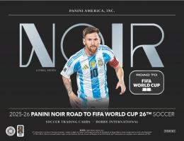 ◆予約◆SOCCER 2025-26 PANINI NOIR ROAD TO FIFA WORLD CUP HOBBY INTERNATIONAL