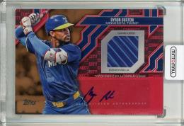 2025 Topps Series 1 Byron Buxton City Connect Swatch Collection Autograph Relics Gold【11/50】 Minnesota Twins