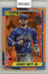 2025 TOPPS Japan Edition Bobby Witt Jr. Cherry Blossom Orange #90J21【18/25】 Kansas City Royals