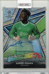 2018-19 TOPPS Chrome UEFA Champions League Andre Onana Future Stars Gold Refractors #FSAO【03/50】 AFC Ajax