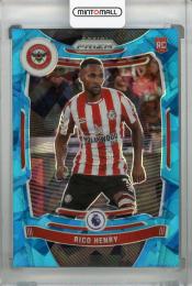 2021-22 Panini Prizm Premier League Brentford Rico Henry Base Blue Ice (RC)(パラレル版) 10/75