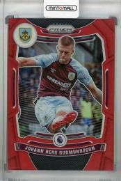 2021-22 Panini Prizm Premier League Burnley Johann Berg Gudmundsson Base Red(パラレル版) 060/199