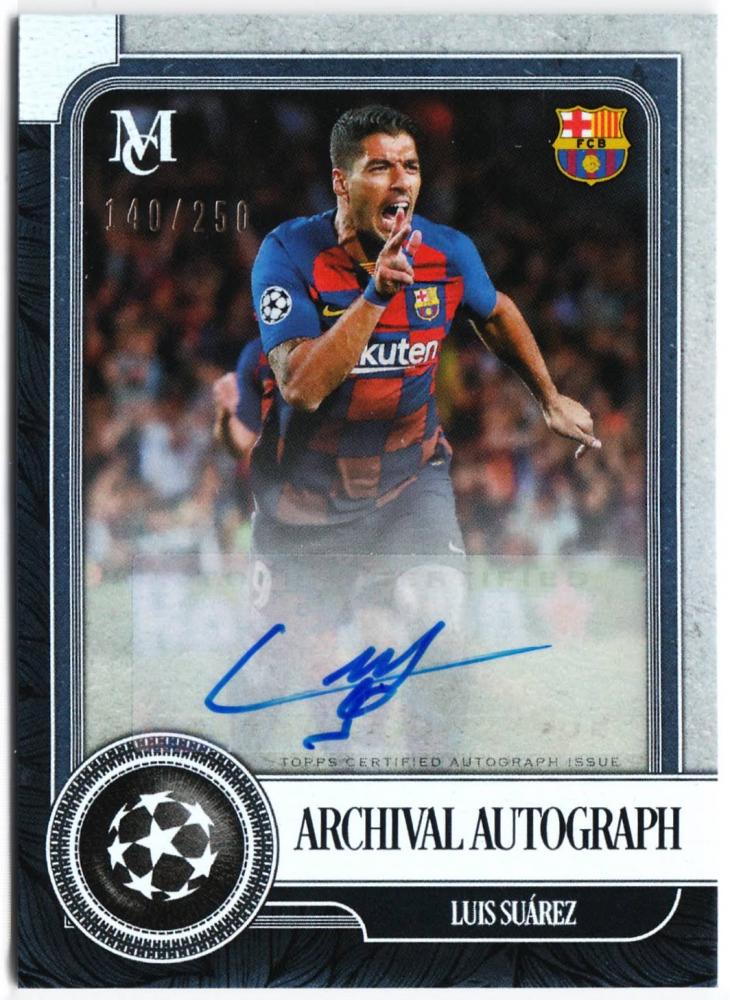 ミントモール / MINT 札幌店 / 2019-20 TOPPS Museum Collection UEFA Champions League  Soccer Luis Suarez Archival Autograph 250枚限定 /140