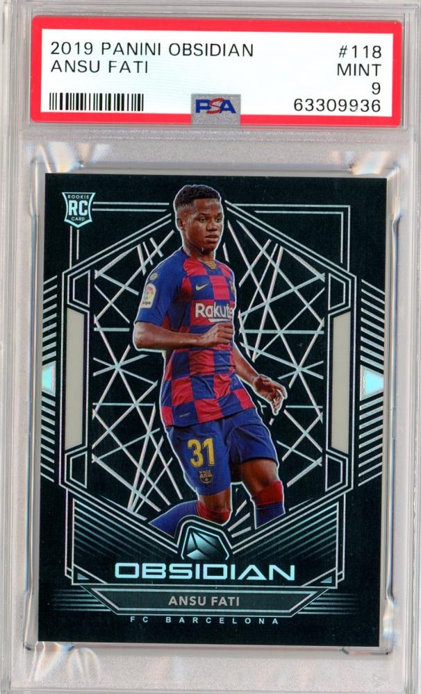 ミントモール / MINT 浦和店 / 2019-20 Panini Obsidian FC Barcelona Ansu Fati Base  (RC) (PSA 9) 065/165