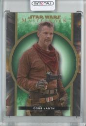 2022 Topps Star Wars Masterwork Cobb Vanth Base/GreenParallel/#46【10/99】