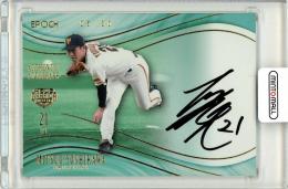 2023 エポック OBクラブ HOLOGRAFICA 吉川光夫 AUTHENTIC AUTOGRAPH 金箔 30枚限定【05/30】読売ジャイアンツ