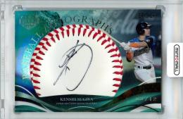 2023 エポック OBクラブ HOLOGRAFICA 杉谷拳士 BASEBALL AUTOGRAPHS 金箔 12枚限定【03/12】北海道日本ハムファイターズ