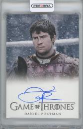 2023 RITTENHOUSE Game of Thrones Art and Images Full Bleed Autographs / DANIEL PORTMAN as Podrick Payne