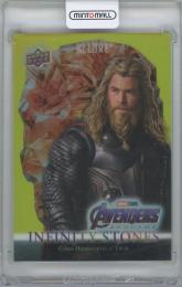 2022 UPPER DECK Marvel Studios Allure Infinity Stones Soul Stone Gold / CHRIS HEMSWORTH as THOR 【31/99】