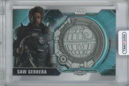 2021 TOPPS Chrome Star Wars Legacy Commemorative Ship Medallion Relics / SAW GERRERA 【27/99】