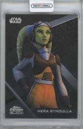 2022 TOPPS Chrome Black Star Wars #69 / HERA SYNDULLA