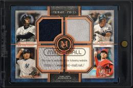 2019 Topps Museum Collection #FPRMTO Shohei Ohtani/Masahiro Tanaka/Ichiro/Hideki Matsui Primary Pieces Four Player Quad Relics Copper【62/75】  (MSV#2151)