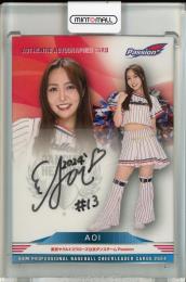 2024 BBM プロ野球チアリーダーカード DANCING HEROINE AOI 直筆サインカード【88/90】 東京ヤクルトスワローズ公式ダンスチームPassion