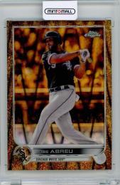 2022 Topps Chrome Gilded Collection Jose Abreu #39 Gold Etch Wave Refractor【6/25】 Chicago White Sox