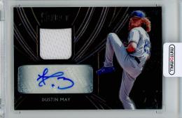 2020 Panini Select Dustin May #RJA-DU Rookie Autograph【76/199】 Los Angels Dodgers