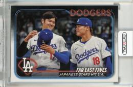 2024 Topps Update Shohei Ohtani / Yoshinobu Yamamoto Far East Faves #US13