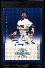 1998 Donruss Signature #12 Barry Bonds Autographs Century【0033/100】  (MSV#1757)