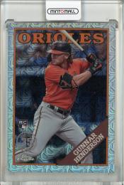 2023 Topps Update Gunnar Henderson 1988 Silver Pack Mojo Parallel Baltimore Orioles