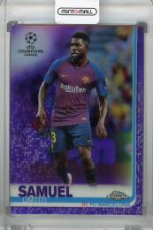2018-19 Topps Chrome UEFA Champions League FC Barcelona Samuel Umtiti Base Purple(パラレル版) 079/250