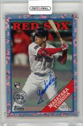2023 TOPPS Japan Edition Masataka Yoshida 1988 Topps Cherry Tree Autographs #88B2【10/25】 Boston Red Sox