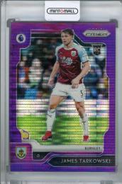 2019-20 Panini Prizm Premier League Breakaway Burnley James Tarkowski Base Violet(パラレル版) 68/75