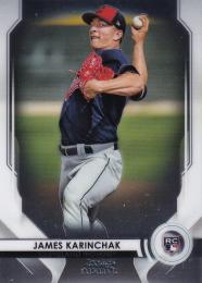 2020 Topps Bowman Sterling  Cleveland Indians James Karinchak Base