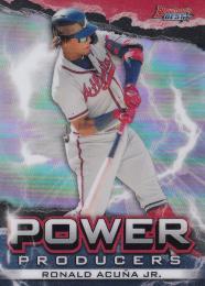 2020 Topps Bowman's Best Atlanta Braves Ronald Acuna Jr. Power Producers