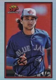 2019 Topps Bowman Chrome Toronto Blue Jays Bo Bichette 30th Anniversary